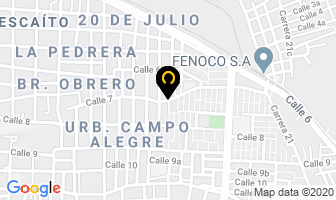 Mapa de Clínica Bagar I.p.s. S.a. en Santa Marta