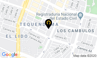Mapa de Clínica Basilia S.a. en Cali