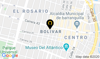 Mapa de Clínica Centro S.a. en Barranquilla