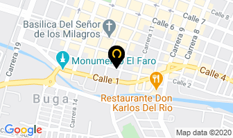 Mapa de Clìnica Cibeles en Guadalajara de Buga