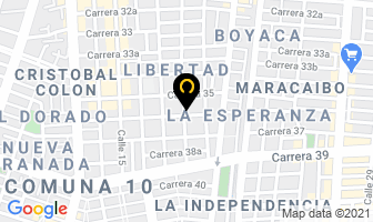 Mapa de Clínica Colón en Cali