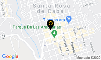 Mapa de Clínica De Las Gafas en Santa Rosa de Cabal