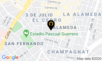 Mapa de Clinica De Mama Ltda. en Cali