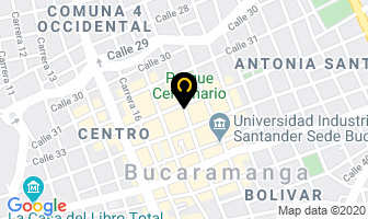 Mapa de Clinica De Muñecas en Bucaramanga