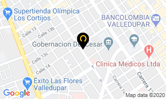 Mapa de Clinica De Ojos en Valledupar