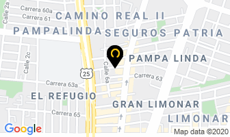 Mapa de Clínica De Sillas Ergonómicas en Cali