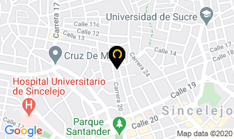 Mapa de Clínica De Varices Ltda. en Sincelejo