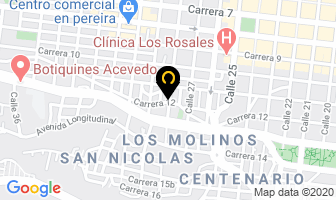 Mapa de Clínica Del Color en Pereira