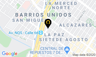 Mapa de Clinica Del Stop en Bogotá D.C