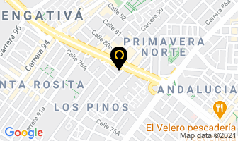 Mapa de Clínica Dental Millenium en Bogotá D.C