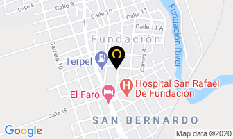 Mapa de Clínica El Amparo Ltda. en Fundación