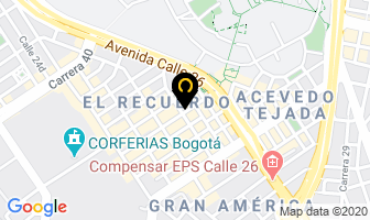 Mapa de Clinica Fundadores en Bogotá D.C