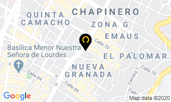 Mapa de Clínica La Inmaculada en Bogotá D.C