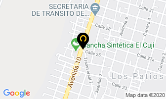 Mapa de Clínica La Samaritana en Los Patios