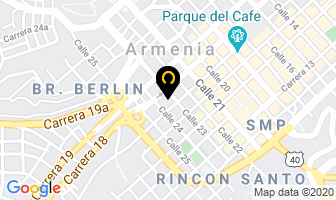 Mapa de Clinica Laser en Armenia