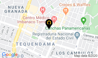 Mapa de Clinica Los Andes S.a. en Cali