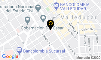 Mapa de Clínica Médicos S.a. en Valledupar