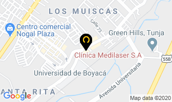 Mapa de Clinica Medilaser S.a. en Tunja