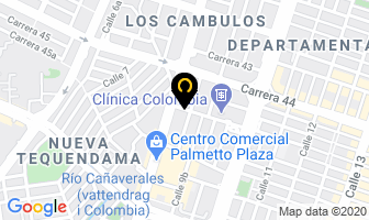 Mapa de Clinica Mi Boca en Cali