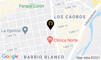 Mapa de Clínica Mía en Cúcuta