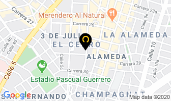 Mapa de Clinica Santa Lucia en Cali