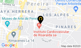 Mapa de Clinica Soysalud E.u en Pereira