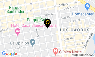 Mapa de Clínica Stella Maris en Cúcuta