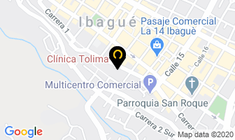 Mapa de Clinica Tolima S.a. en Ibagué