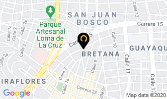 Mapa de Clínica Veterinaria Doberman en Cali