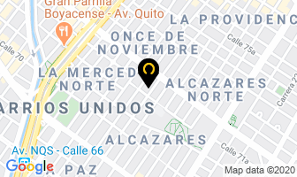 Mapa de Clínicas odontológicas Nelco en Bogotá D.C