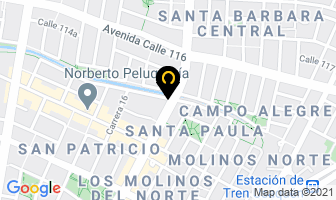 Mapa de Clínicos Orales E.u. en Bogotá D.C