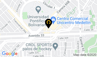Mapa de Club As De Espadas en Medellín