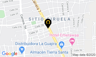 Mapa de Club Castillo Real en Riohacha