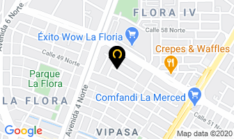 Mapa de Club De Amistades en Cali