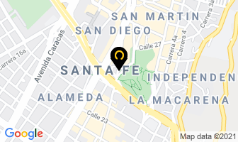 Mapa de Club De Ejecutivos Ltda. en Bogotá D.C