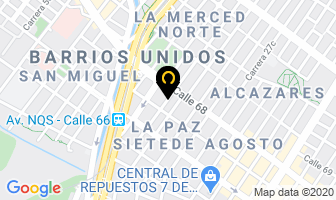 Mapa de Club De Ping Pon en Bogotá D.C