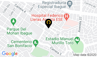 Mapa de Club Del Exito en Ibagué