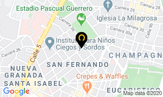 Mapa de Club Ecuatoriano en Cali