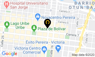 Mapa de Club Rialto en Pereira