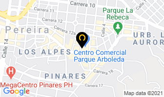 Mapa de Club Sandwich's en Pereira