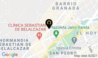 Mapa de Club Spa en Cali