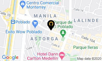 Mapa de Cm Iluminación Ltda. en Medellín