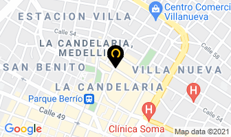 Mapa de Cm Telecomunicaciones en Medellín