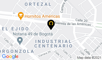 Mapa de Cnc Ultra Precisión en Bogotá D.C