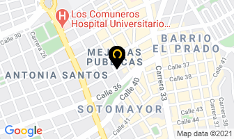 Mapa de Coasistimos Cta en Bucaramanga