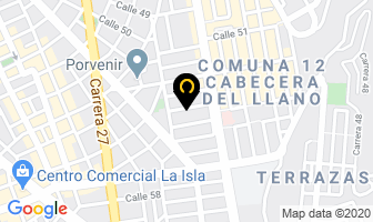 Mapa de Coasmedas Ltda. en Bucaramanga