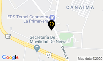 Mapa de Coavihuila en Neiva