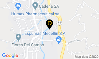 Mapa de Cobral en Medellín