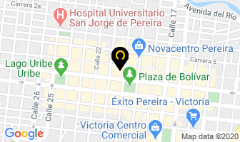 Mapa de Cobranzas Y Asesorías en Pereira
