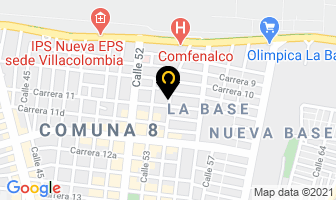 Mapa de Cocemetal Villacolombia en Cali